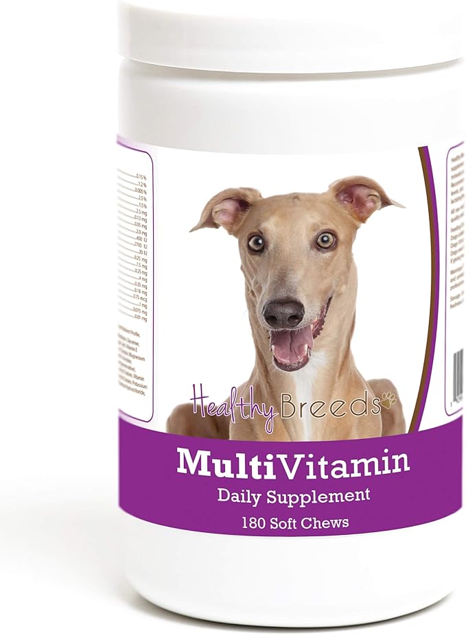 Healthy Breeds Italian Greyhound Multivitamin Soft Chew for Dogs 180 Count