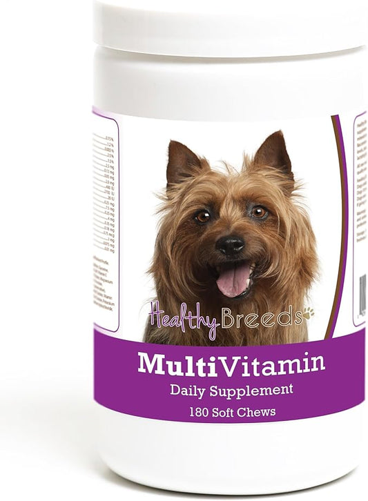 Healthy Breeds Australian Terrier Multivitamin Soft Chew for Dogs 180 Count