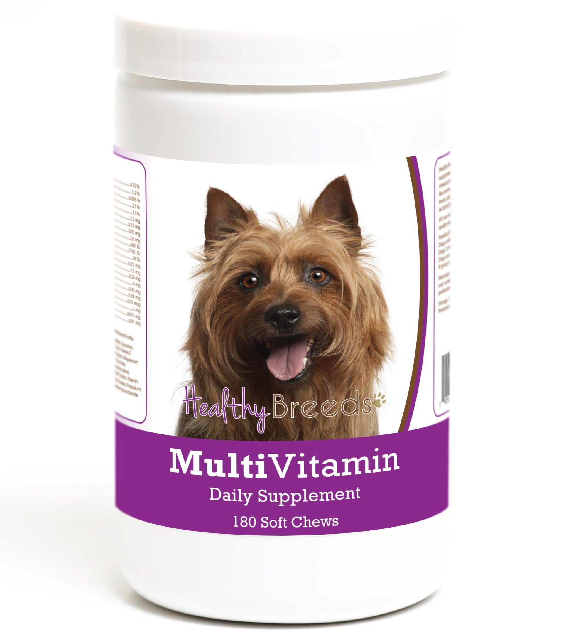 Healthy Breeds Australian Terrier Multivitamin Soft Chew for Dogs 180 Count