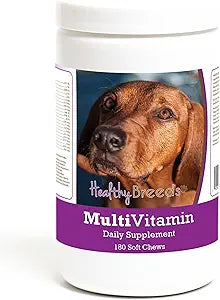 Healthy Breeds Redbone Coonhound Multivitamin Soft Chew for Dogs 180 Count