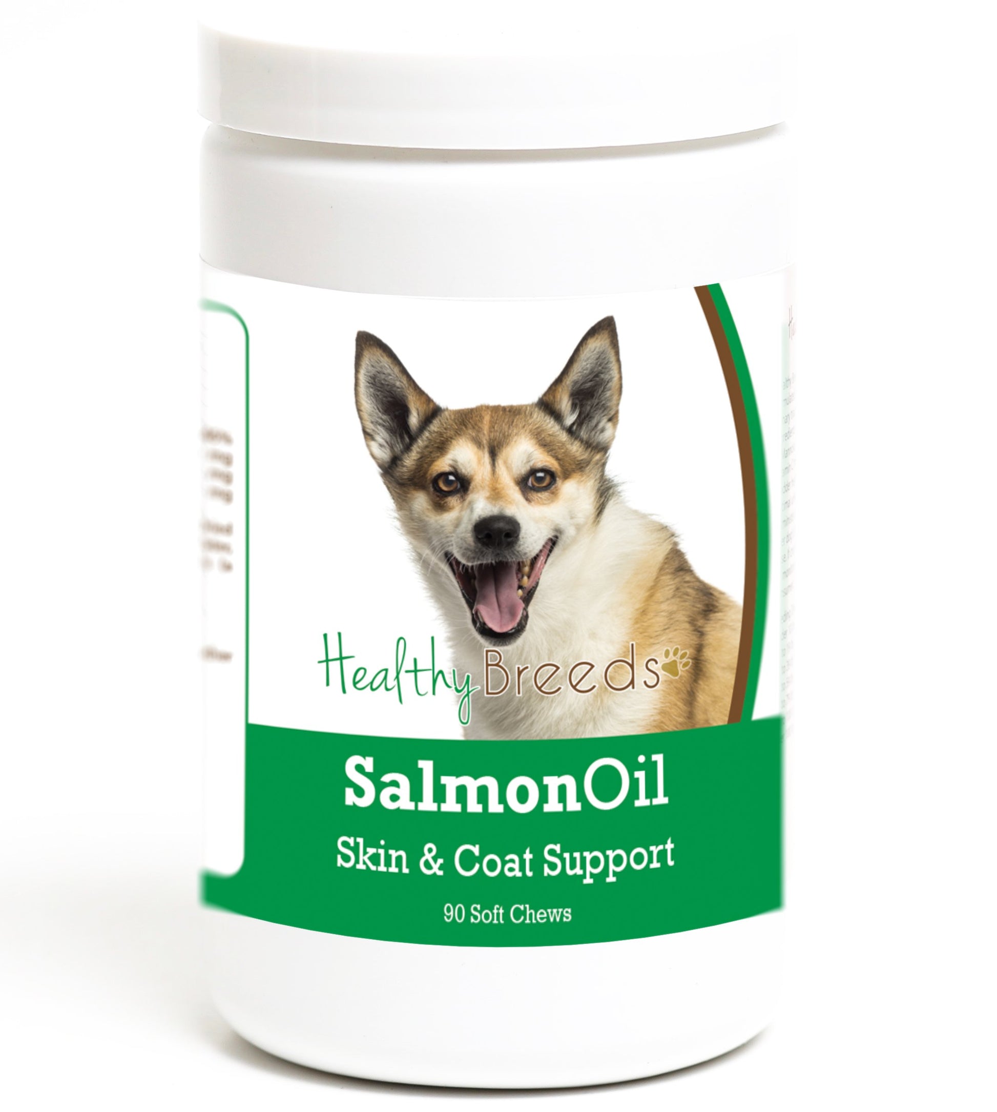 Healthy Breeds Norwegian Lundehund Salmon Oil Soft Chews 90 Count
