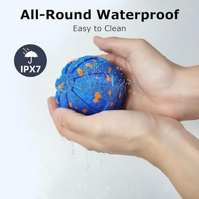 Interactive Dog Toys Ball, 3 Play Modes with Colorful Lights, Automatic Moving, Bouncing, E-TPU Material, Suitable for Large and Medium-Sized Dogs, Used for Boredom Relief and Daily Training