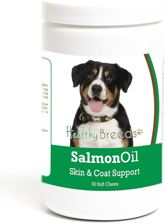 Healthy Breeds Entlebucher Mountain Dog Salmon Oil Soft Chews 90 Count