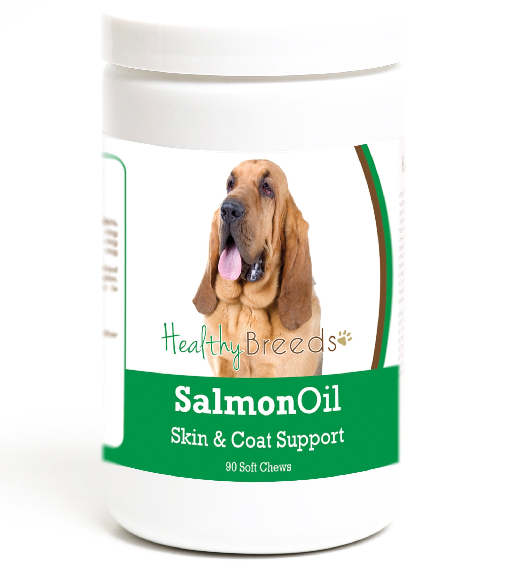 Healthy Breeds Bloodhound Salmon Oil Soft Chews 90 Count