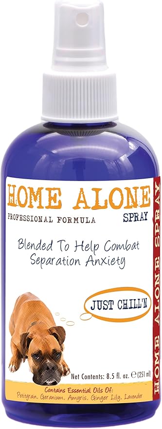 Showseason Animal Products Home Alone Pet Calming Spray 8.5 oz for Dogs | Cruelty-Free | Paraben-Free | Biodegradable and Non-Toxic | Made in The USA