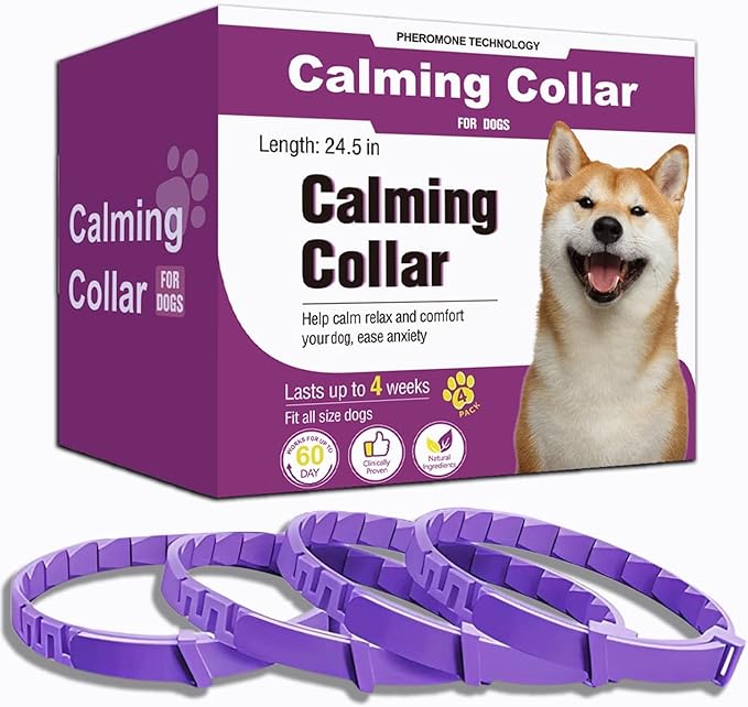 Calm Collar – 60-Day Pheromone Relief + Stress-Free Dog