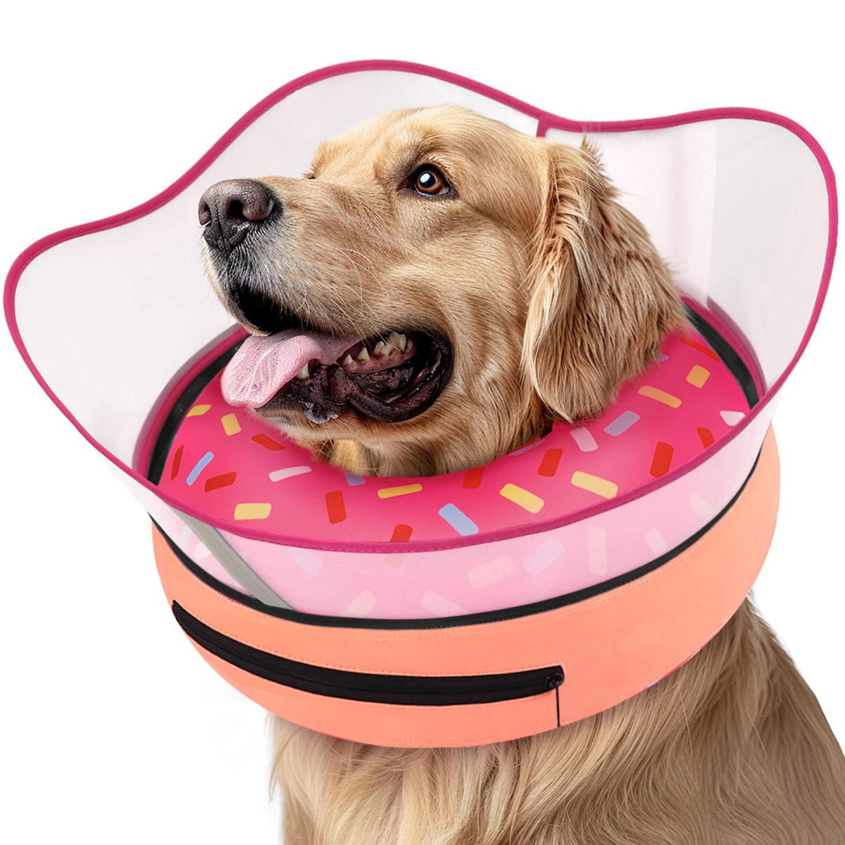Supet Raised Inflatable Dog Cone Collar to Stop Licking - Image 1
