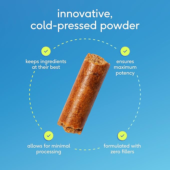 Native Pet GutWell Power Poop - Digestive Support & Fiber for Dogs - Promotes Healthy Stools, Supports Balanced Microbiome & Digestive Function - Triple-Biotic Blend & M-Fiber - 120 Scoops