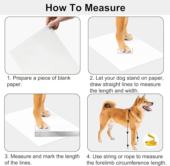 Dog Suspender Boots, Waterproof Tall Shoes Legging for Medium Large Dog, Dog Adjustable Suspender Boots for Winter Snow Rain Hiking Paws Protector