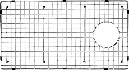 Serene Valley Sink Bottom Grid 26-15/16" X 14-1/16", Side Drain with Corner Radius 3/8",NDG2714S