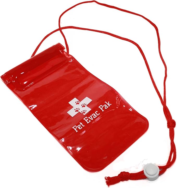 Pet Emergency Kit for Cats - in Cinch Bag