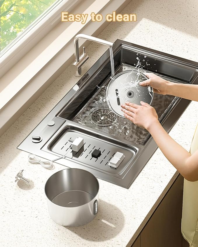 Cat Water Fountain Stainless Steel with 9 Filters & 9 Sponges