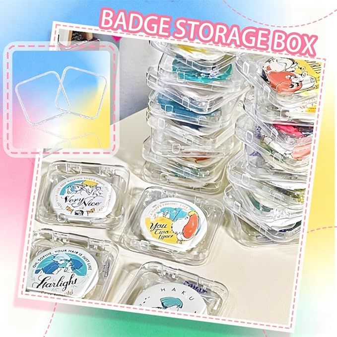 15PCS press-on nail storage set includes 1 Clear Organizer, 14 Nail Display Case Fake Nail Instructions and Double Sided Adhesive Artificial False Nail Box Acrylic Organizer Nail Case