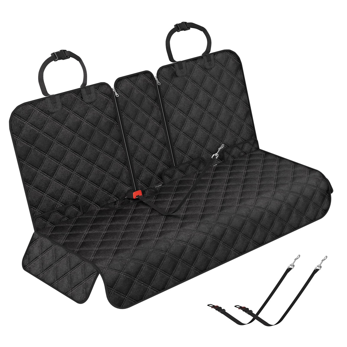 Simple Trending Dog Car Seat Cover, Back Seat Pet Bed Mat - Image 1