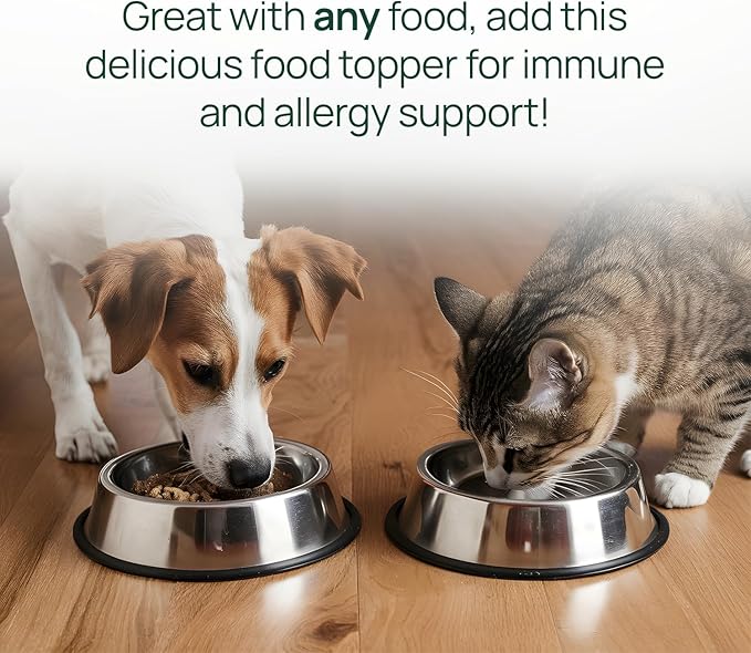 pawTree Salmon Oil-Dog and Cat Fish Oil Supplement-Ideal for Excessive Shedding Control, Seasonal Allergies, Itch Relief, Dry, Irritated Skin. with Heart-Healthy Omega-3 & Omega-6 Fatty Acids.