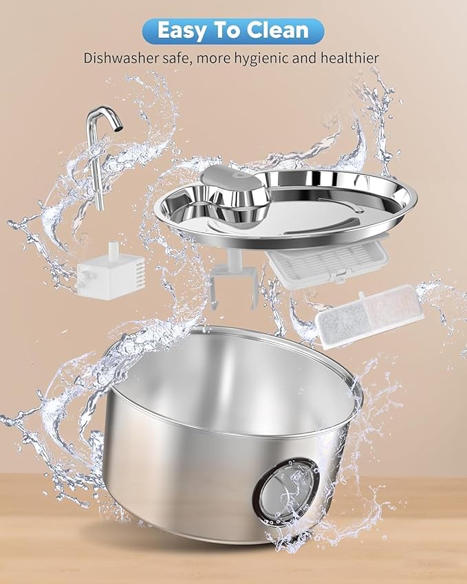 Cat Water Fountain+Replacement Pump