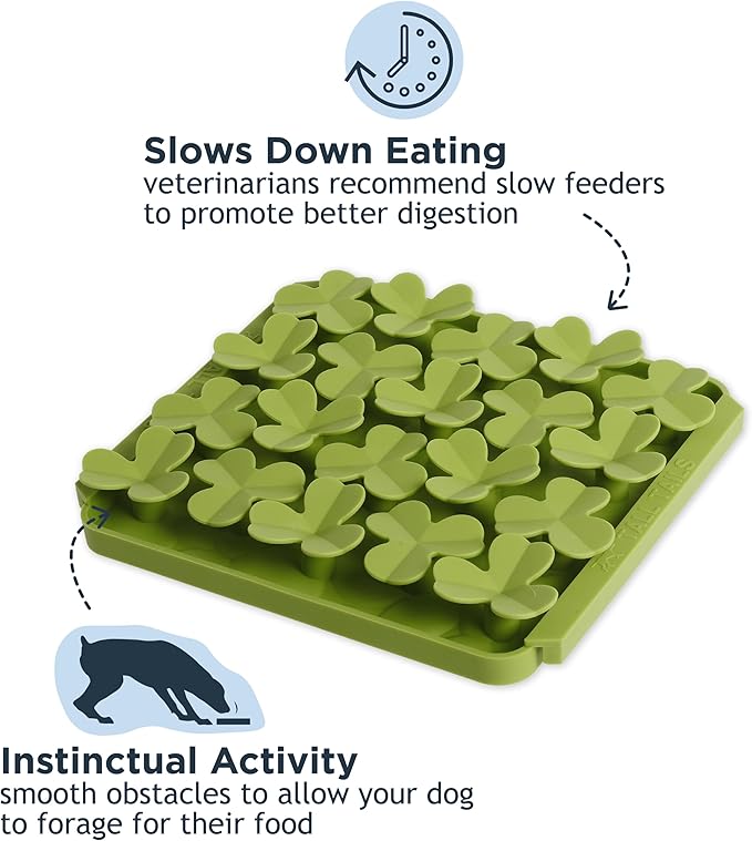 Tall Tails Foraging Mat for Dogs 3-Pack – Slow Feeder Puzzle Mat for Easy & Engaging Feeding