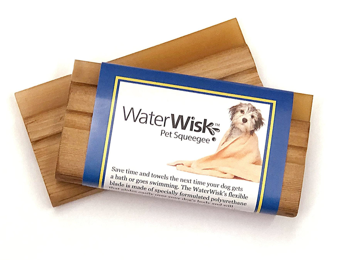 EquiGroomer WaterWisk Pet Squeegee/Bathing/Remove Soap and Water on Long and Short Coated Dogs/Coat Dryer