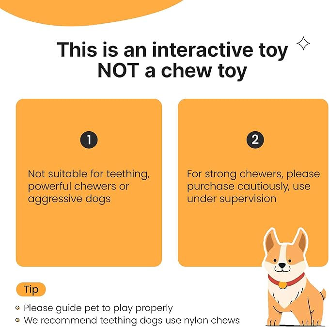 Potaroma Dog Ball Toys with Rope, Interactive Motion Activated 3 Mode USB Bouncing Ball Toys Durable E-TPU Material for Medium/Large Dogs, 3.2"-Not for Aggressive Chewers