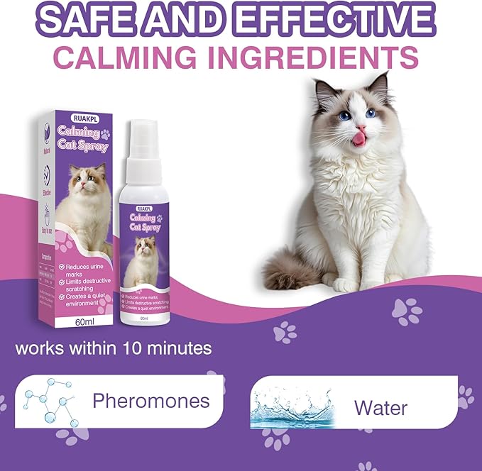 Cat Calming Spray 60 ML 2 Pack