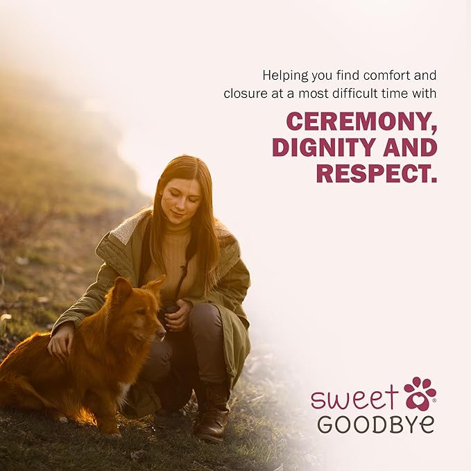 Cocoon® - Eco-Friendly Pet Burial & Cremation Ceremony Kit (Premium Wool) - Casket for Dogs and Cats – Size for Every Breed (Choose Size & Color) (Medium, Light Blue)
