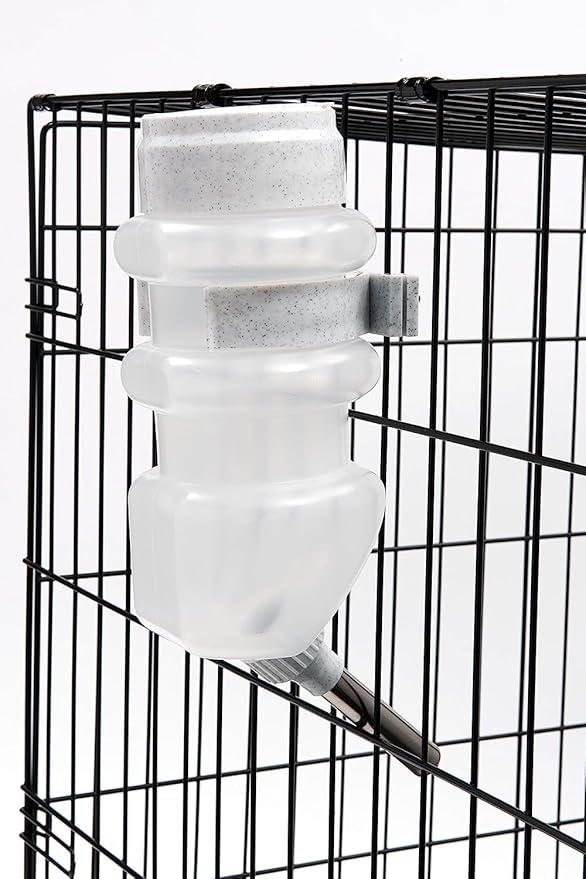 Lixit Top Fill NO-Drip Water Bottles for Dogs. (44 FL Oz (Pack of 1), White)