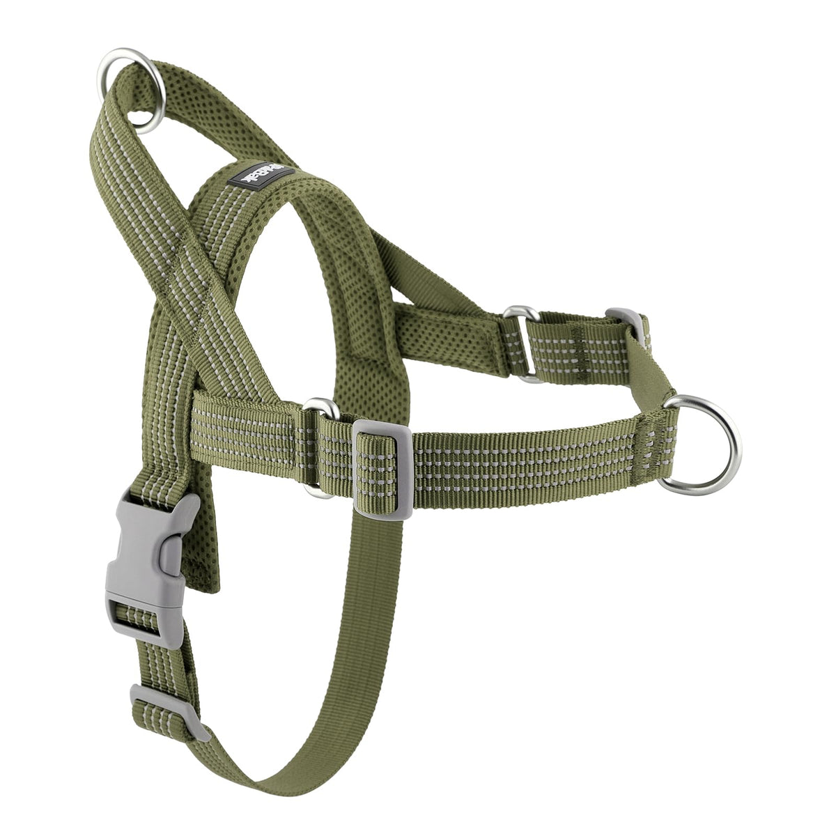 No Pull Dog Harness with Handle, Adjustable Soft Mesh Padded Vest - Image 1