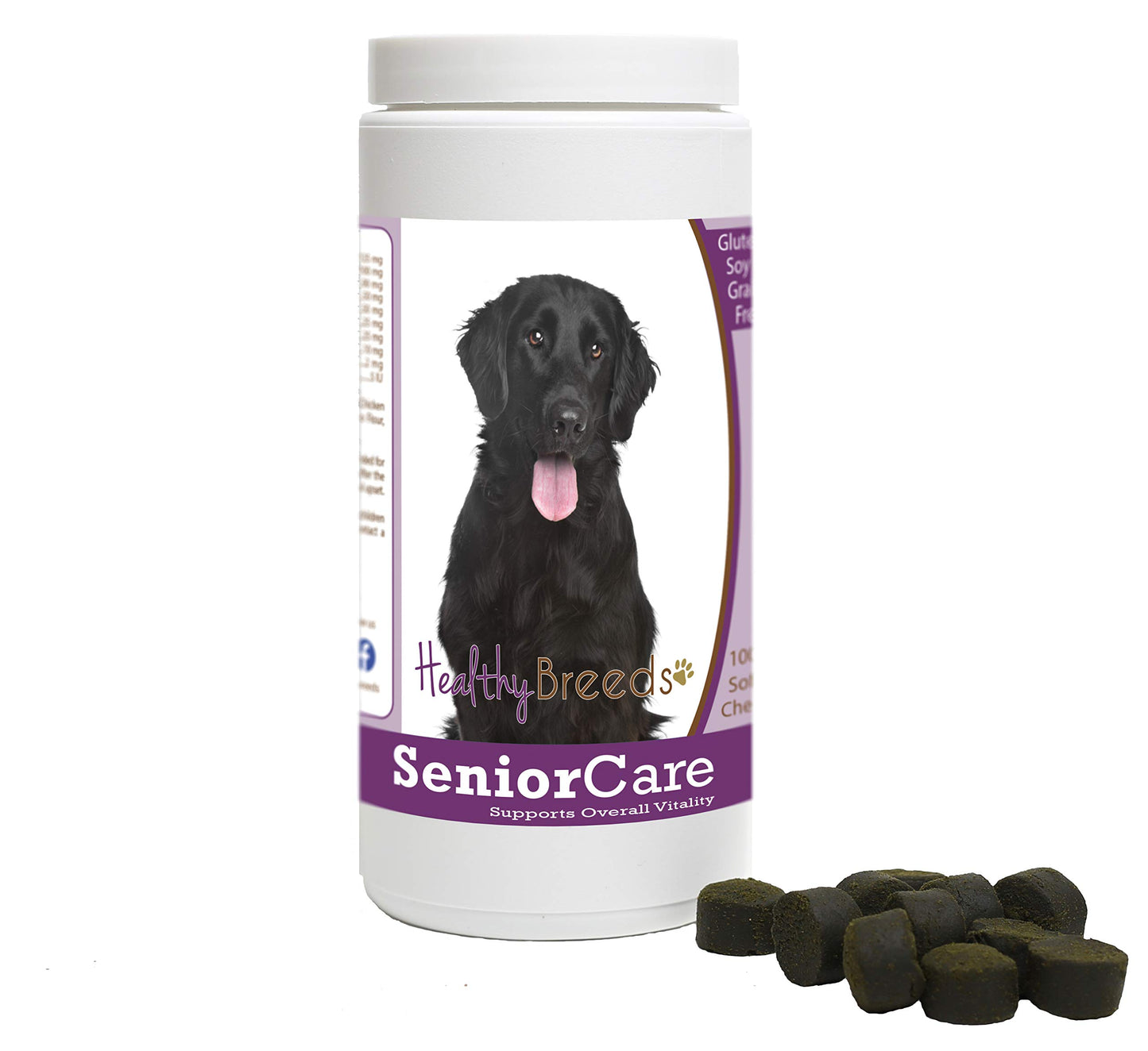 Healthy Breeds Flat Coated Retriever Senior Dog Care Soft Chews 100 Count