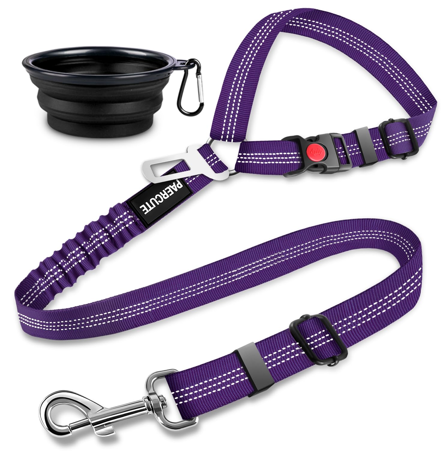 2 Piece Set Dog Seat Belt - Retractable Car Seatbelt | Pet Essentials - Image 1