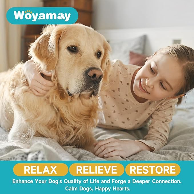 Dog Calming Diffuser Refills - 4 Pack Dog Pheromones Calming Diffuser for Dog Anxiety Relief, Dog Pheromone Diffuser, 120 Days Pheromone Diffuser to Calm Dogs, Fits All Common Diffuser Heads