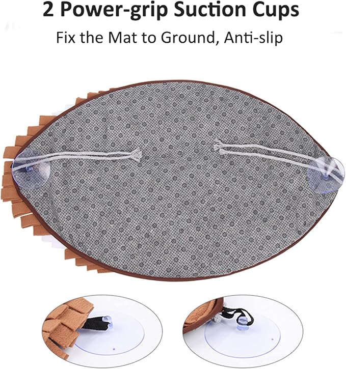Pet Snuffle Mat for Dogs, Dog Nosework Feeding Mat, Interactive Dog Puzzle Toys, Enrichment Pet Foraging Mat Slow Feeder,Portable Indoor/Outdoor Pet Training Mat for Stress Relief