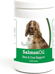 Healthy Breeds English Cocker Spaniel Salmon Oil Soft Chews 90 Count