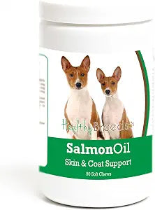 Healthy Breeds Basenji Salmon Oil Soft Chews 90 Count