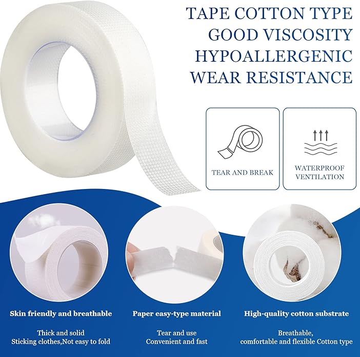 Doberman Ear Posting Kit, Dog Ear Cropping Dog Ears Stand up Care Tape Kit for Doberman Pinscher Dogs