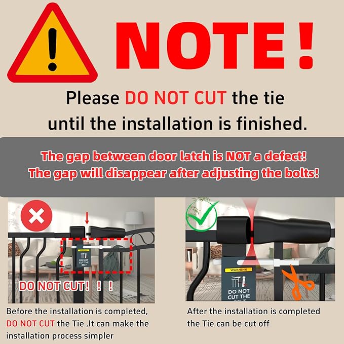62.5"-71.6" Extra Wide Baby Gate for Doorways No Drill, Pressure Mounted Dog Gate Indoor, Walk Thru Pet Gate for Cat Dog Child,Pet Gates for The House Doorway Black