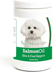Healthy Breeds Bichon Frise Salmon Oil Soft Chews 90 Count