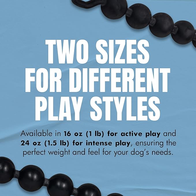 Vigor Interactive Dog Toy – Weighted & Flexible for Shake and Fetch Play – 1 lb (16 oz)