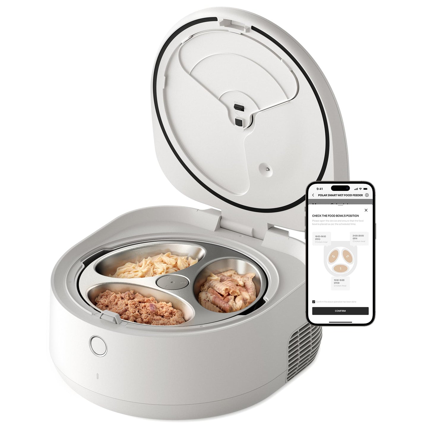 PETLIBRO Automatic Cat Feeder Wet Food with Stainless Steel Bowl - Image 1