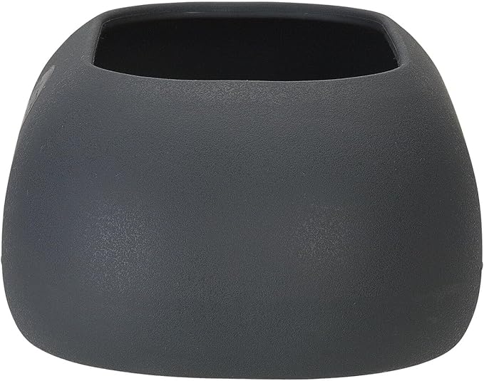 Kruuse Buster IncrediBowl No-Spill Dog Bowl – 2 Liter /68 Oz., Dark Gray – Non-Tip, Long-Ear Friendly Food Bowl for Medium & Large Dogs – BPA-Free, Dishwasher Safe
