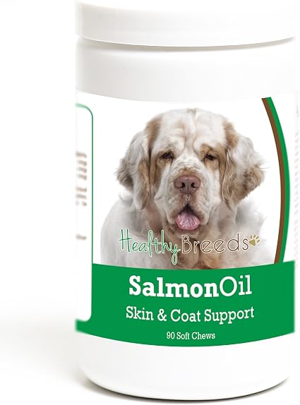 Healthy Breeds Clumber Spaniel Salmon Oil Soft Chews 90 Count