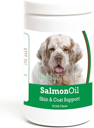 Healthy Breeds Clumber Spaniel Salmon Oil Soft Chews 90 Count