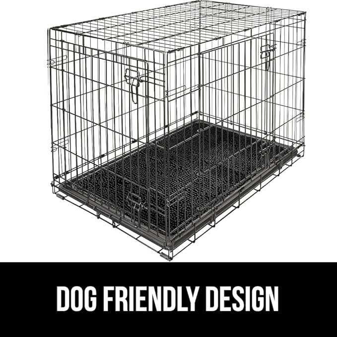 GORILLA GRIP SoakSTOPPER Dog Door Mat, 30x20 Machine Washable Rug Absorbent Doormat Captures Moisture Mud Dirt, Quick Dry Soft Chenille Entryway Rugs Indoor Entrance Mats for Dog Paws, Black