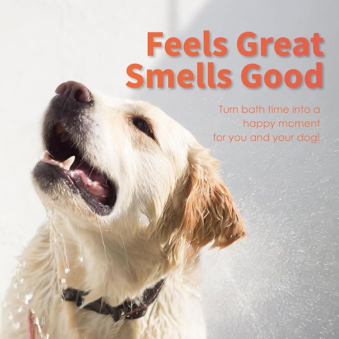 Arf Arf Odor Control Dog Shampoo - Advanced Deodorizing Formula for Smelly Dogs with Soothing Hydrolyzed Oat Protein for Dry, Itchy Skin Relief - Long Lasting Fresh Scent - Pro Grooming Results - 16oz