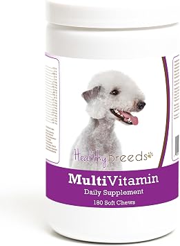 Healthy Breeds Bedlington Terrier Multivitamin Soft Chew for Dogs 180 Count