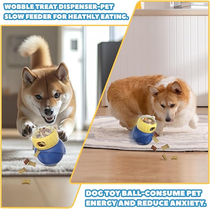 Indestructible Frozen Dog Chew Toy and Interactive Dog Toys for Treat Dispensing Slow Feeding
