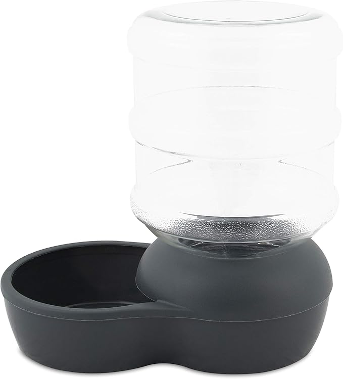 Petmate Aspen Pet 2.5 Gallon Gravity Waterer and Outward Hound Fun Feeder Slo Bowl Slow Feeder Dog Bowl Large/Regular Turquoise