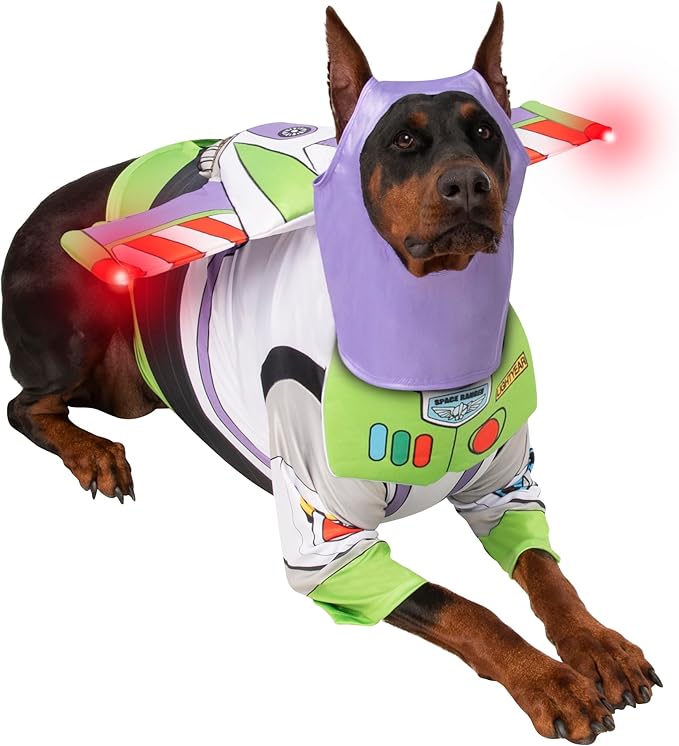 Toy Story: Buzz Lightyear Pet Costume for For Dogs or Cats by Rubies, Medium