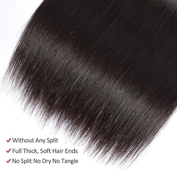 Selina 4x4 Hd Lace Closure Brazilian Straight Human Hair Free Part Brazilian Virgin Hair Natural Black16 Inch