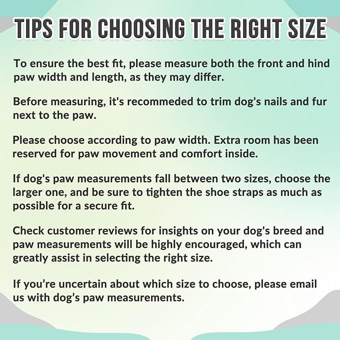 SlowTon Dog Shoes for Large Small Medium Dogs - Waterproof Dog Boots for Summer Hot Pavement, Paw Protector for Outdoor Walking Winter Snow, Anti-Slip Rubber Dog Booties for Hard Floor (Green Gray, 8)