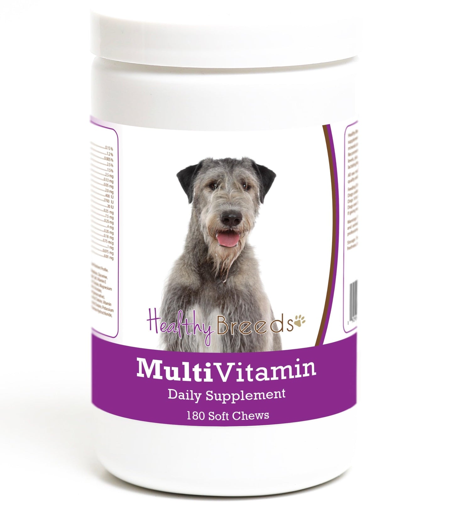 Healthy Breeds Irish Wolfhound Multivitamin Soft Chew for Dogs 180 Count